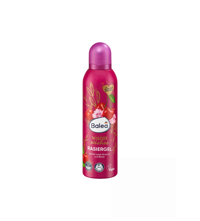 Balea Gel à raser Warm Wishes, 200 ml