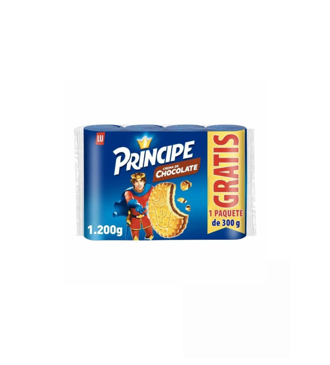 Biscuits fourrés au chocolat - Prince - 4x300g