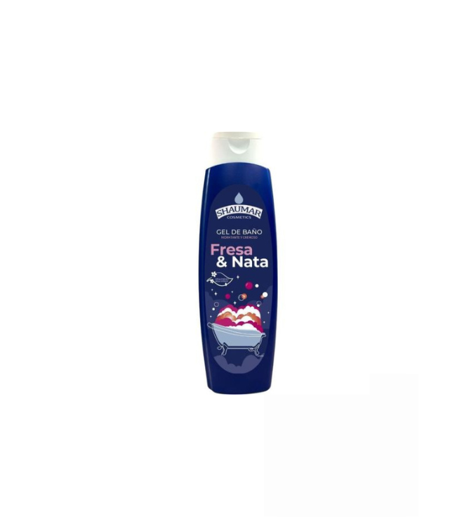 SHAUMAR GEL BAIN 750ML. FRAISE & CRÈME