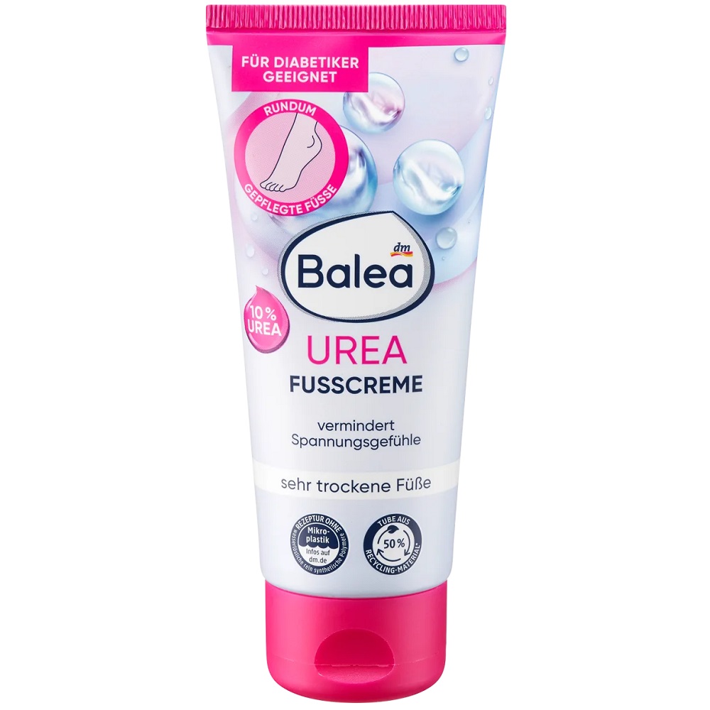 Balea Crème pour les pieds à l'urée, 100 ml