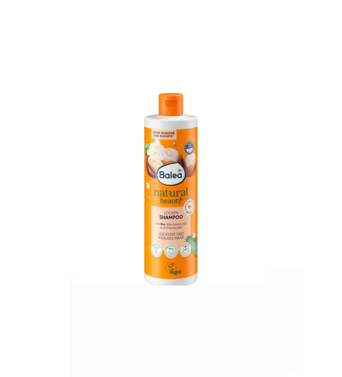 Balea Natural Beauty شامبو للشعر المجعد - 400 مل