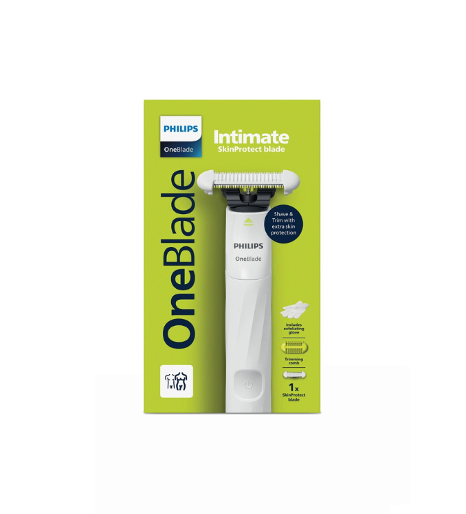 PHILIPS OneBlade Rasoir électrique, OneBlade Intimate Women, 1 pièce
