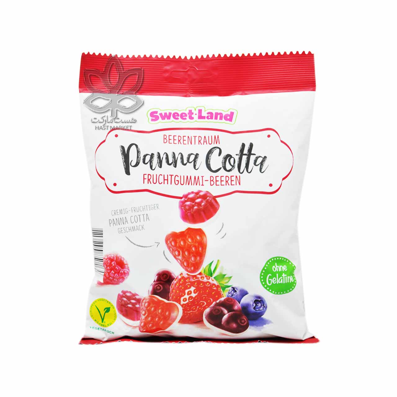Sweet Land Pastille avec le goût de baies sauvages 250g