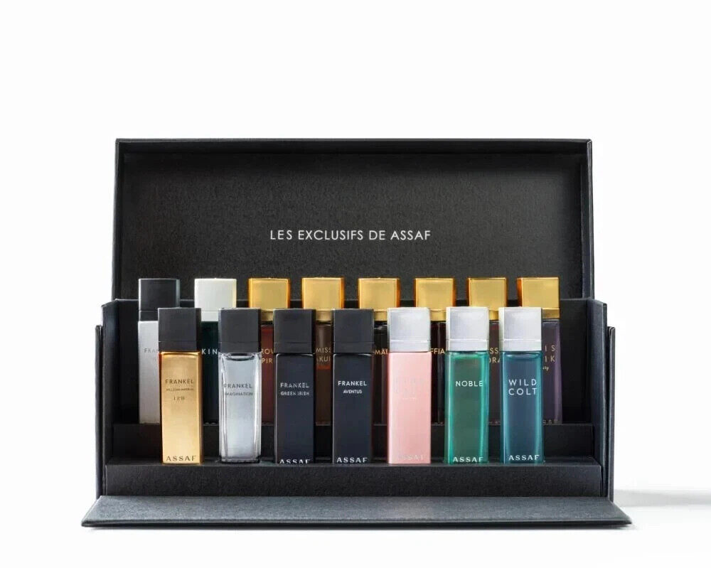 Assaf les exclusifs de Assaf ensemble de taille voyage 15 x 7,5ml ensemble luxueux