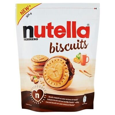 Biscuits Nutella remplis de crème Nutella - 304g