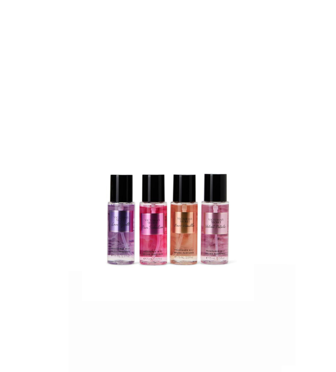 victoria's secret Ensemble cadeau de 4 mini sprays de parfums assortis