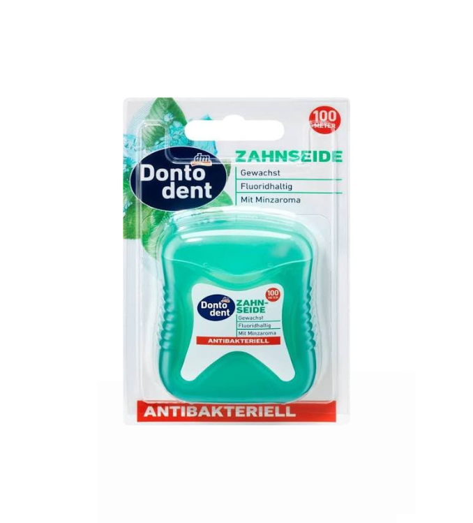 Dontodent Fil dentaire antibactérien, 1 pièce