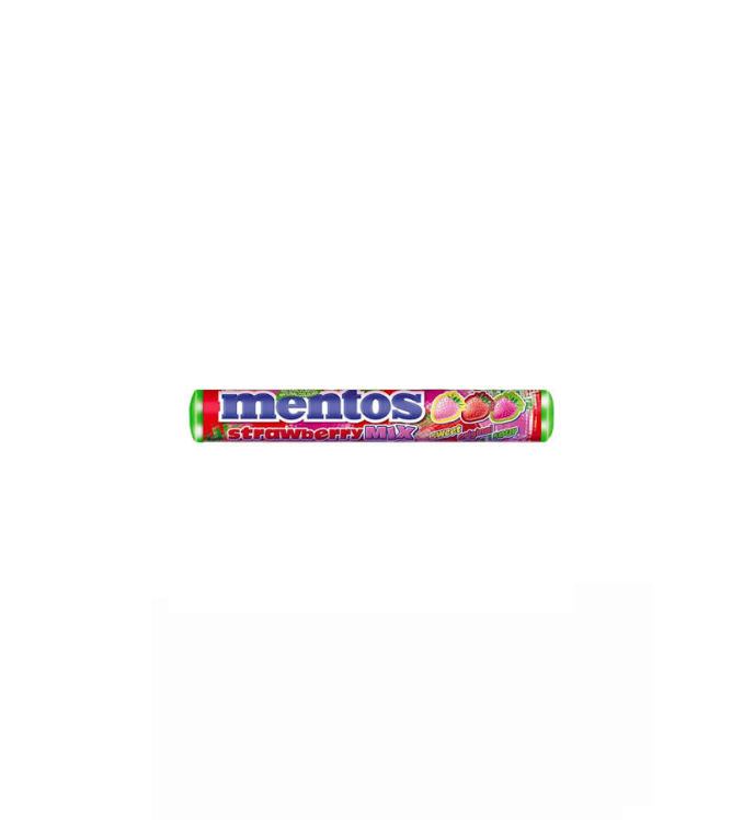Mentos حلوى فراولة مشكلة - 37.5 غ