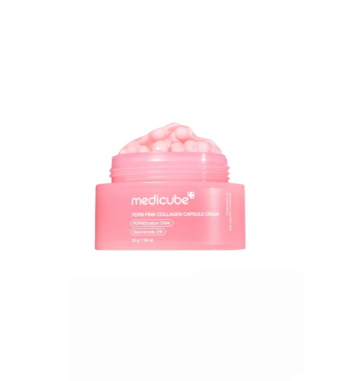 Medicube Crème capsule de collagène rose PDRN 55g