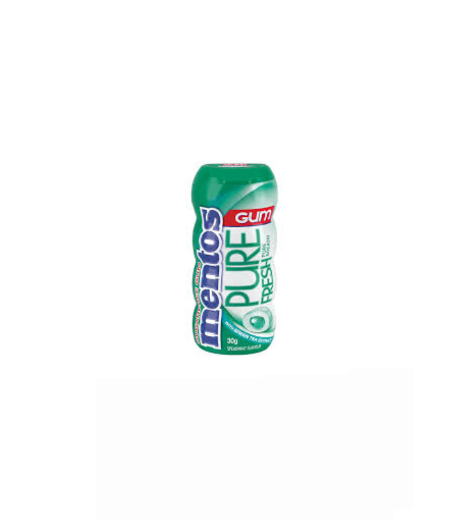 Mentos Pure Fresh نعناع أخضر - 30 غ