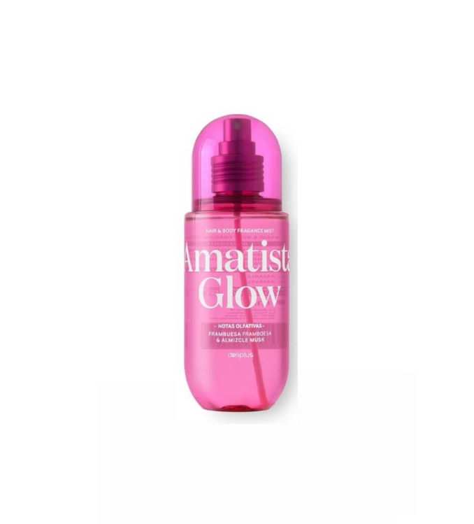 Deliplus Amatista Glow Brume parfumée pour le corps et les cheveux 250ML