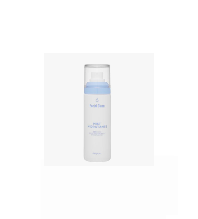 Deliplus Brume faciale hydratante Mist Facial Clean à l'acide hyaluronique et à la niacinamide