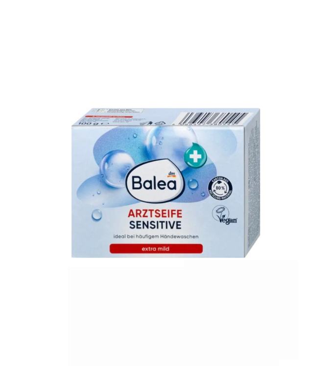 Balea Pain de savon, savon médical sensible, 100 g