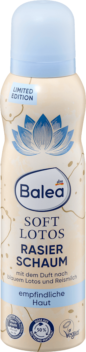Balea Mousse à raser Soft Lotus, 150 ml