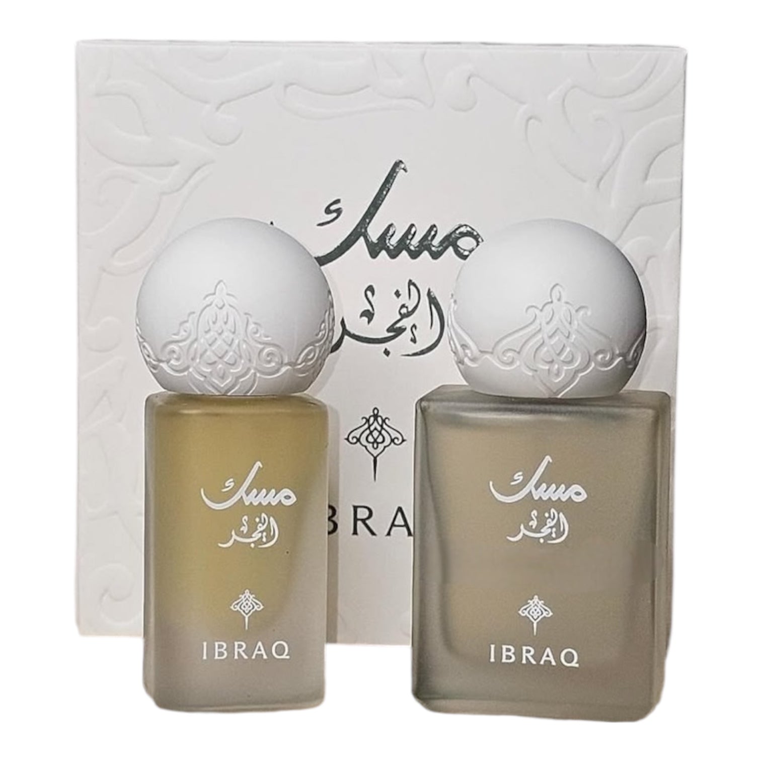 Ibrahim Alqurashi - Ensemble 2 pièces Al Fajr musk Eau De Parfum & Huile