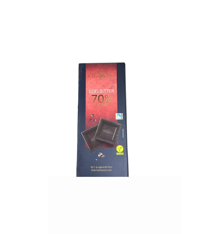 J.D Gross chocolat noir 70% cacao