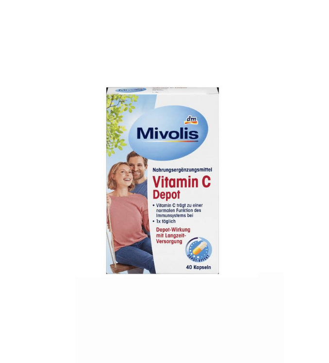 Mivolis Vitamine C Depot, capsules 40 pièces, 22 g
