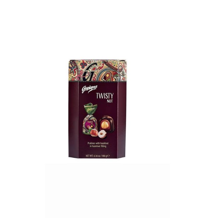 Bombom Goplana - حلوى Twist Nut بالبندق - 186 غ