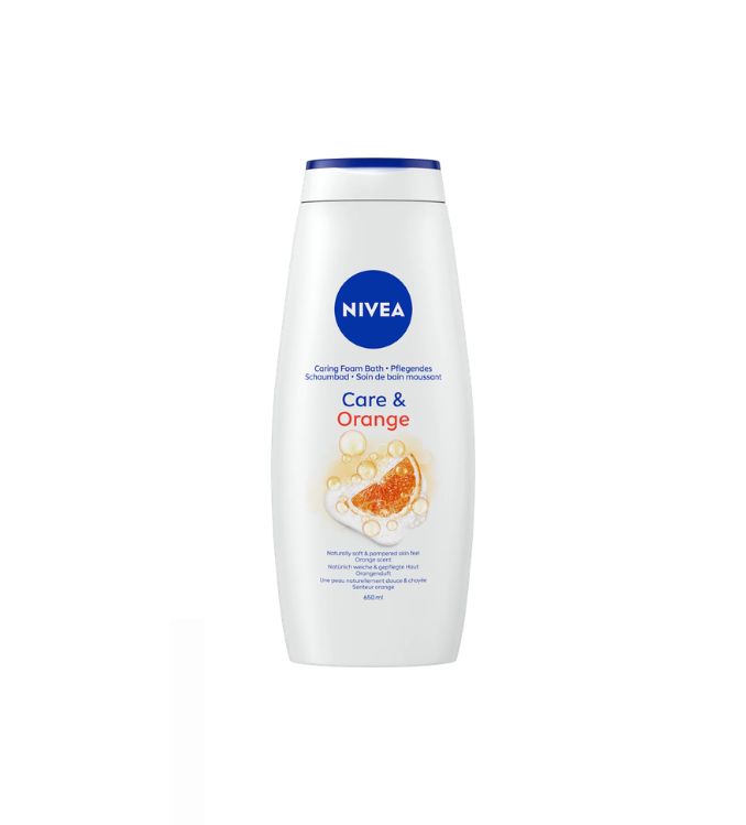 Nivea جل الاستحمام Care & Orange - 650 مل