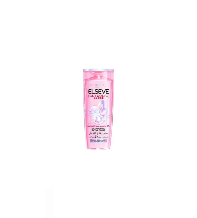 L’oréal Paris Elseve – Glycolic Gloss Shampooing Pour Cheveux Ternes – 200ml