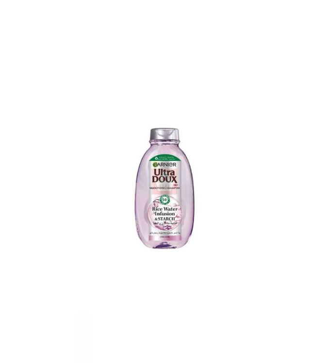 Garnier Ultra Doux شامبو بمستخلص الأرز والنشا - 400 مل