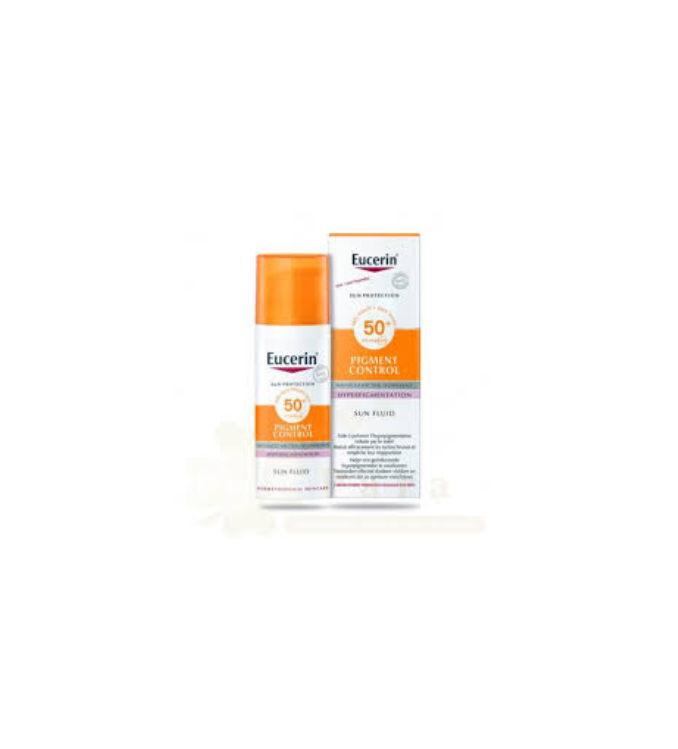 EUCERIN ÉCRAN PIGMENT CONTROL SUN FLUID SPF50+ 50ML