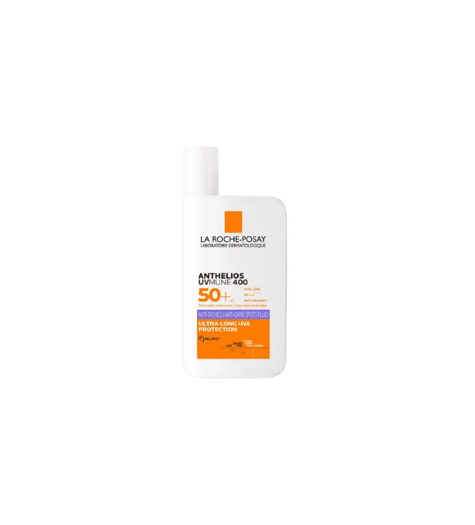 LA ROCHE POSAY ANTHELIOS UVMUNE 400 – SPF50+ Fluide Solaire Anti-taches Visage, 50ml