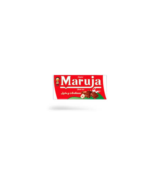 Maruja chocolat au lait et noisettes 90g