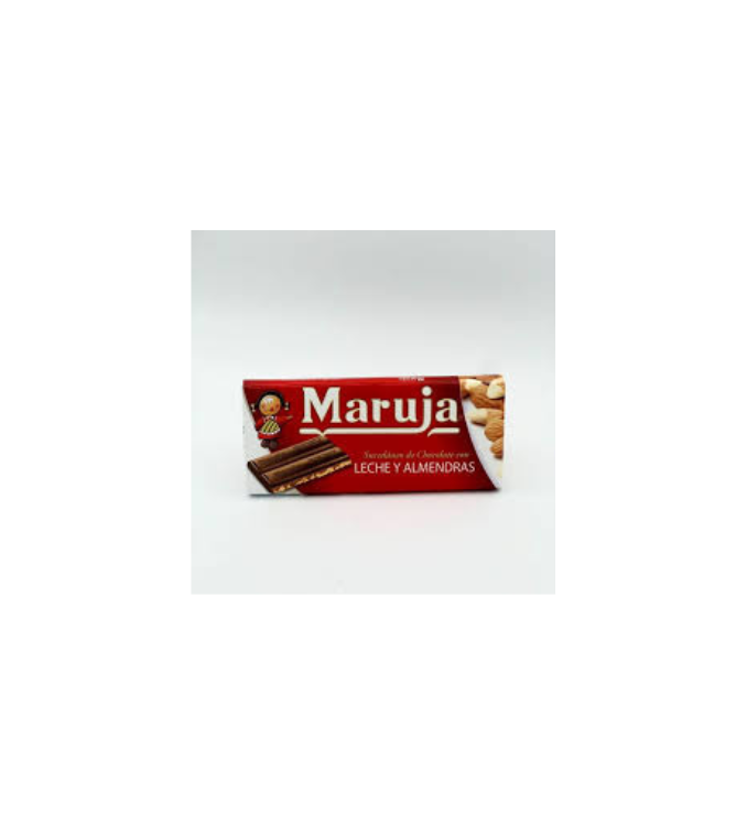 Maruja chocolat au lait et amandes 90g