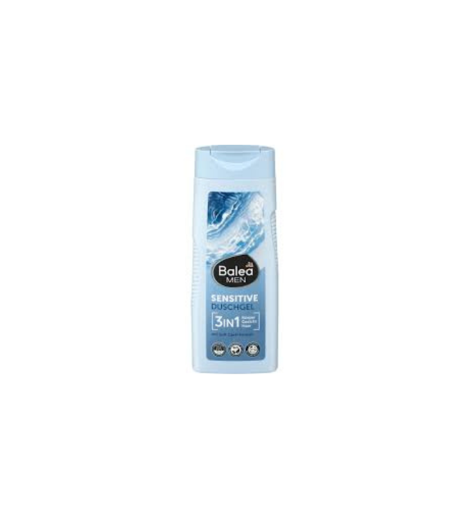 Balea MEN جل الاستحمام Sensitive 3 في 1 - 300 مل
