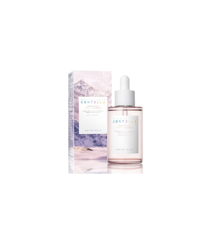 SKIN1004 Madagascar Centella Poremizing Fresh Ampoule Soin Coréen pour les Pores et Raffermissement de la Peau - Format Voyage - 50ml