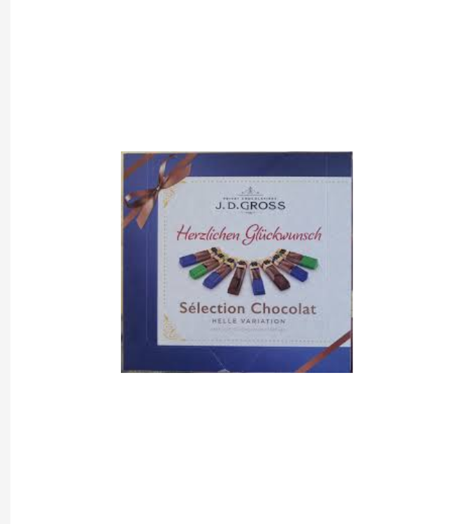 J.D GROSS selection chocolat 200g