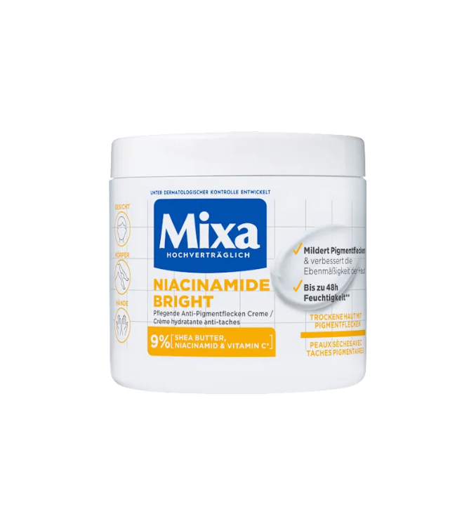Mixa Crème éclat niacinamide, 400 ml