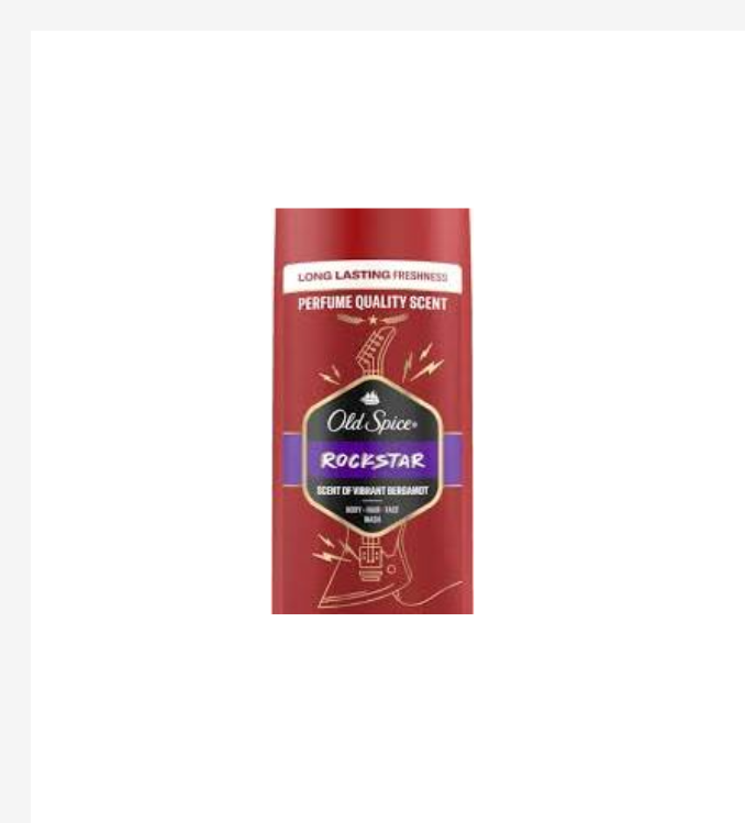Old Spice Gel douche 3 en 1 Rockstar, 250 ml