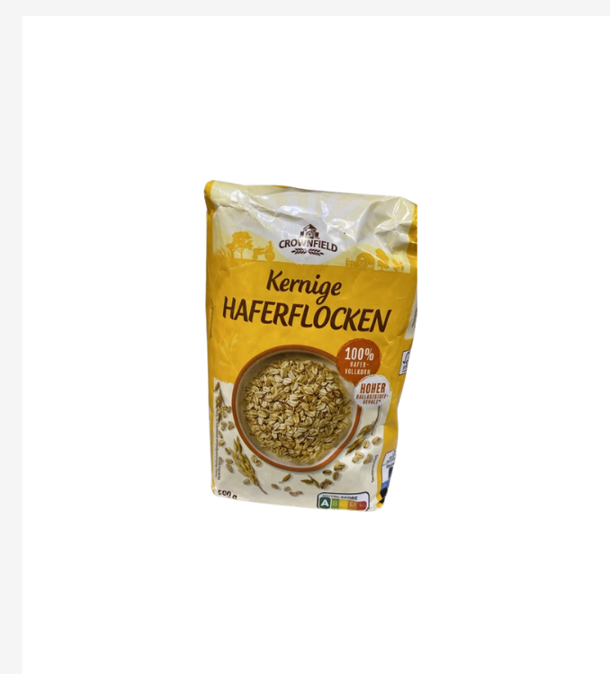 Flocons d’avoine complète – Crownfield – 500g