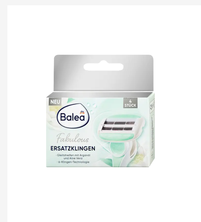 Balea Lames de rasoir exceptionnelles, lot de 4