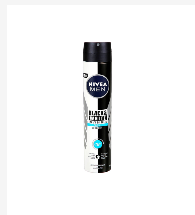 Nivea Déodorant Spray Invisible Black & White Men 200 ml