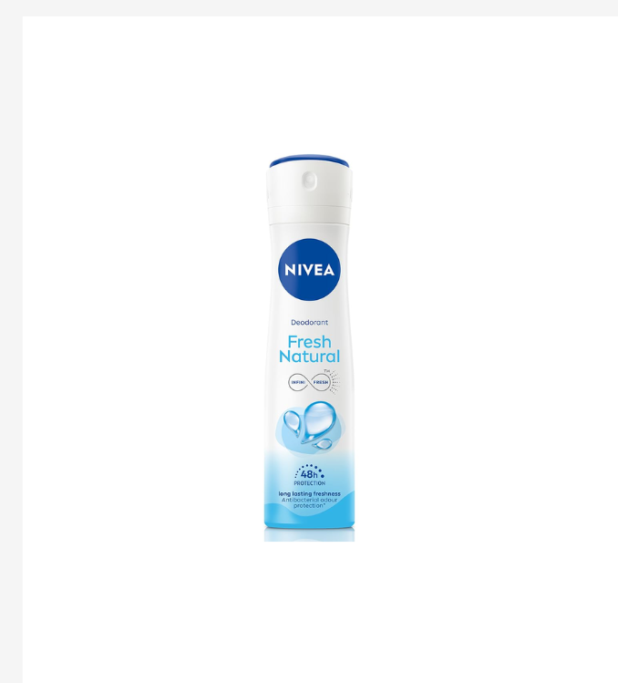 NIVEA DEODORANT FRESH NATURAL 200ML