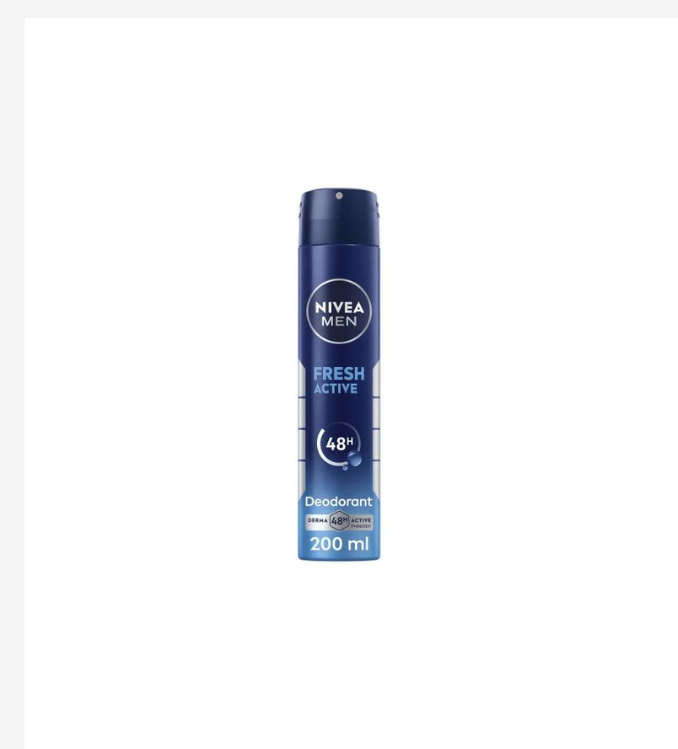 NIVEA DEODORANT FRESH ACTIVE POUR HOMME 200ML
