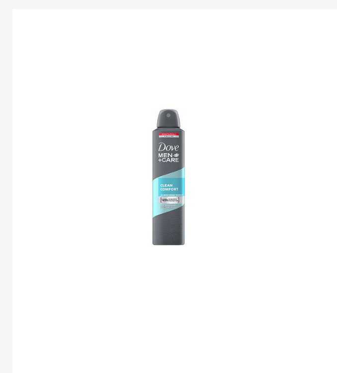 Dove Deodorant Spray Men Care Clean Comfort 250ml