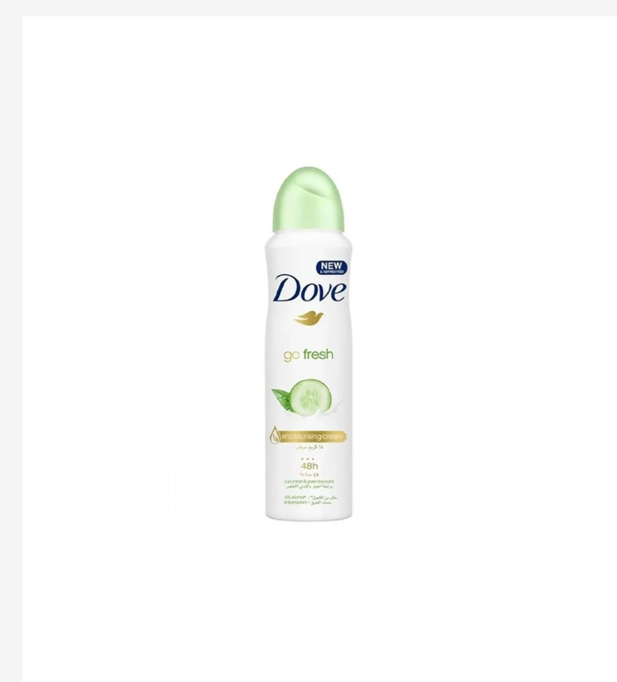 DOVE GO FRESH CUCMBER & GREEN TEA 250ML