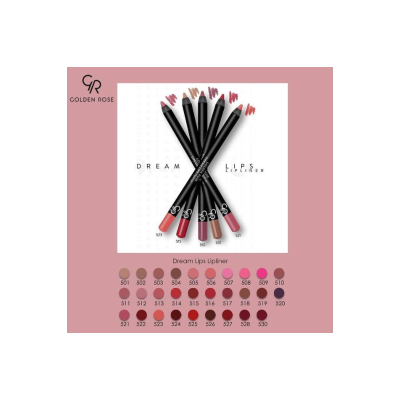 Golden Rose Crayon à Lèvres Dream Lips Lipliner — 501