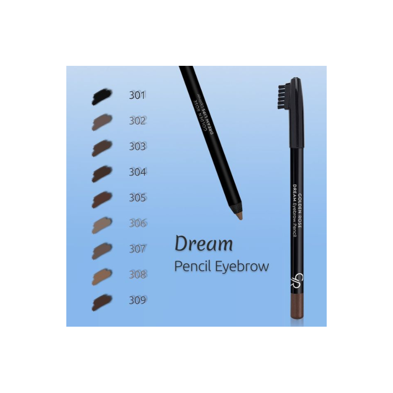 Golden Rose Crayon à Sourcils Dream Eyebrow Pencil — 308