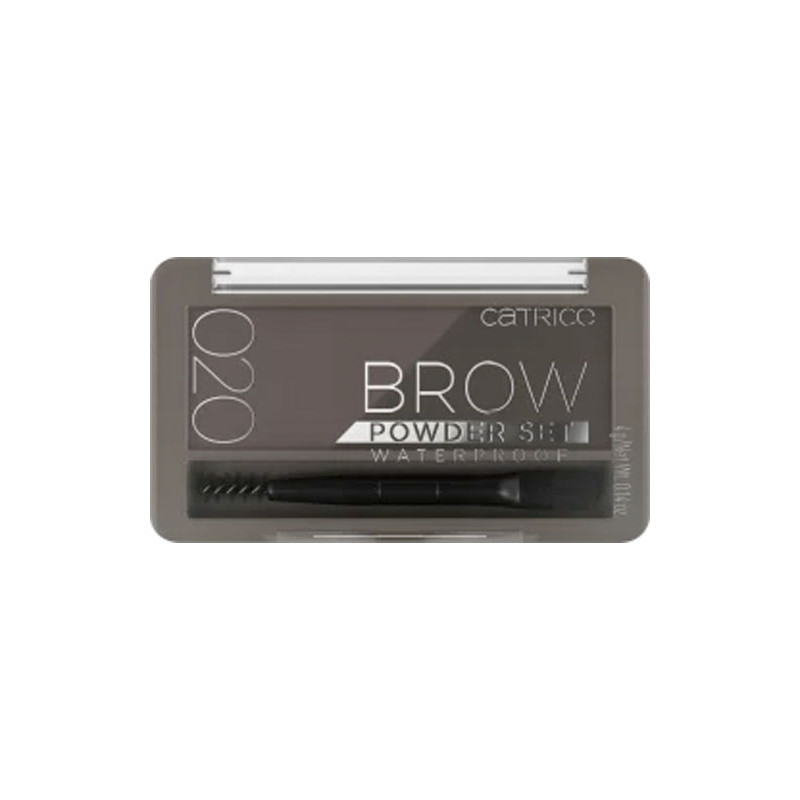 Catrice Kit Poudre Sourcils Waterproof Brow Powder Set — 010 Ash Blonde