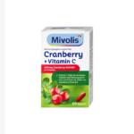 Mivolis Gélules de canneberge et de vitamine C, 60 gélules, 68 g