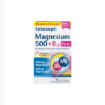 testept - Comprimés Magnésium 500 + B12 Forte Depot, 30 comprimés