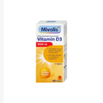 Mivolis Perles de vitamine D3 1000 UI, 60 pièces, 13,3 g