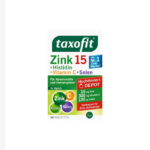 taxofit Comprimés de zinc, histidine, vitamine C et sélénium, 40 comprimés, 31,2 g