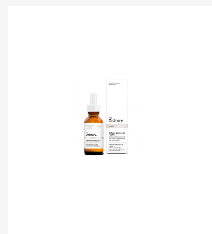 The Ordinary - Solution de caféine 5 % + EGCG 30 ml
