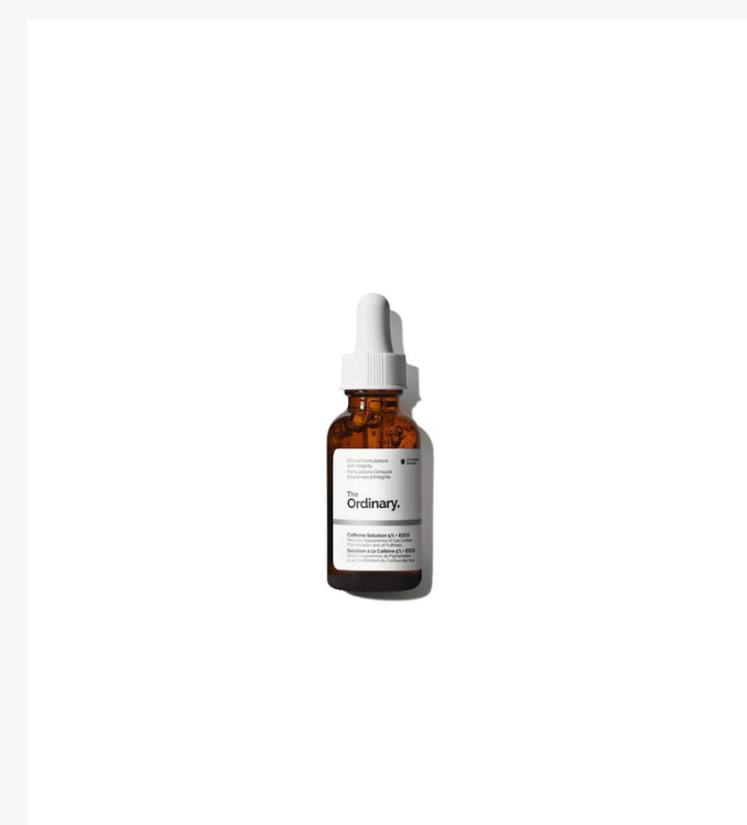 The Ordinary - Sérum pour le visage 30ml Caffeine 3% + Escine 1%